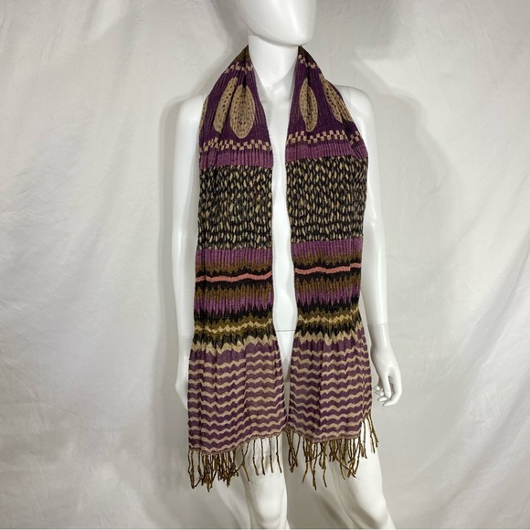Again Trading Boho Design Tassel Scarf - Picture 4 of 6
